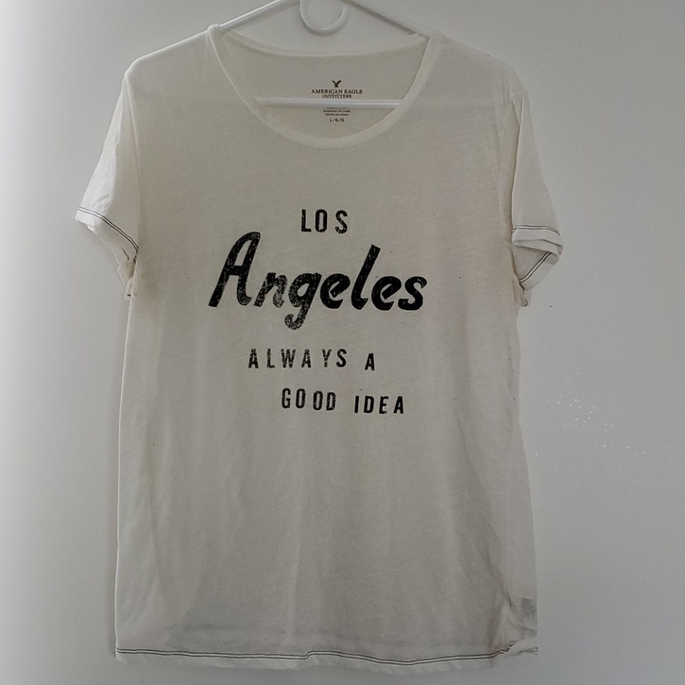 Distressed Los Angeles t-shirt